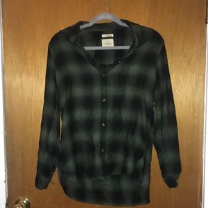 American Eagle Ahh-mazingly Soft Boyfriend Fit Flannel